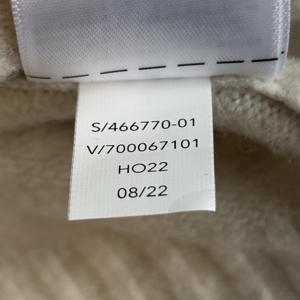 NWT Athleta Westwood Sweater MSRP $169 Oatmeal Neutral XL Wool Blend Minimalist - Picture 8 of 12